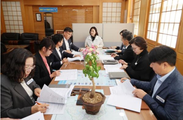 장흥군, 신임 부군수 주재 군정 주요업무 보고회 개최 기사 이미지